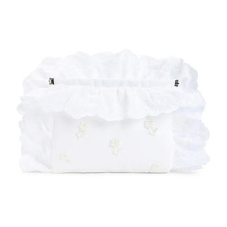 Simone Rocha Clutches, female, White, Size: ONE SIZE Embellished Pillowcase Clutch