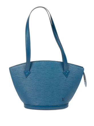 Louis Vuitton 1996 St-Jacques PM embossed shoulder bag - Blue