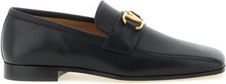 Valentino Garavani Black logo Loafers