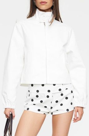 Lioness Capri Club Jacket in Frost at Nordstrom, Size X-Small