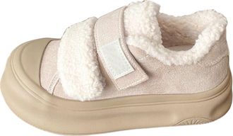 Generic Platform Ankle Boots, Womens Boots Ankle - Comfort Non-Slip Booties Solid Color Round Toe Boot Fashion Versatile Shoes Wide Fit Basic Plush Lined Shoe