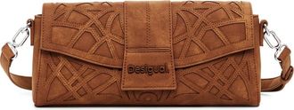 Desigual Oasis Shoulder Bag in Chocolate at Nordstrom
