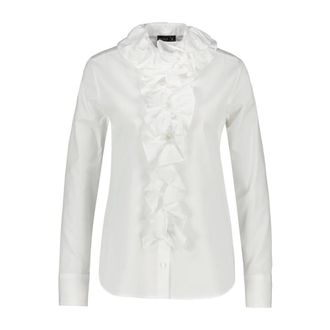 van Laack Overhemden, Dames, Wit, XS, Katoen, Bathia Q1Pb Blouse