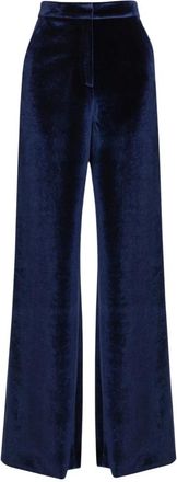 Self Portrait Dames, Broeken, Blauw, Maat: 3XS