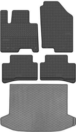 OEM Kia Sportage V Suv A Partir De 2022 Set - Alfombrillas De Goma Para Coche + Alfombrilla Para Maletero