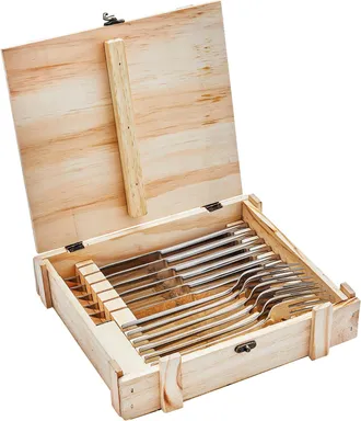 Zwilling Steak Dinner 12-Piece Set includes forks and steak knives, Gift Set, with Presentation Box
