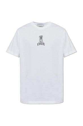 Tシャツ・カットソー ICE B ICEBERG Men T Shirts F018 63061101 White Iceberg T-Shirts − Sale: up to −71% | Stylight
