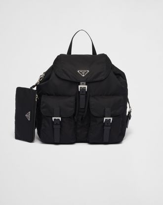 Prada Mittelgro&szlig;er Rucksack aus Re-Nylon