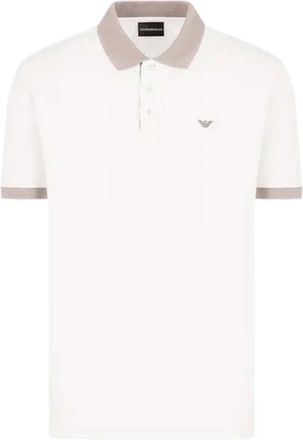 Emporio Armani Heren, Tops, Wit, Maat: XL