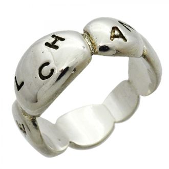 Chanel Silver 925 Band Ring (Pre-Owned)