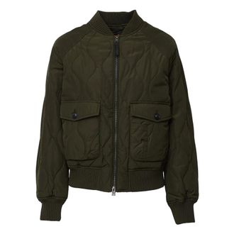 Woolrich Chaqueta Bomber Acolchada - Jackets - Mujer - Verde - L