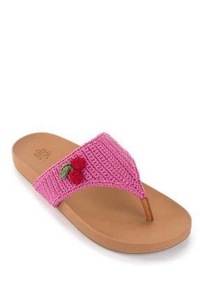 The Sak Everly Sandal in Pink Cherries at Nordstrom, Size 11