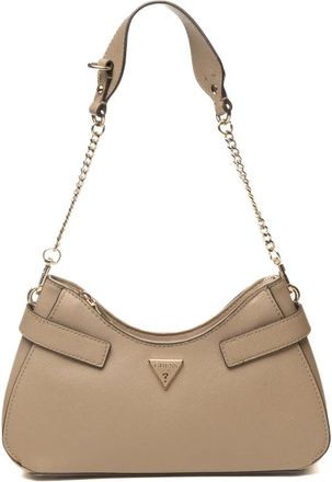 Guess Serenova Saffiano Schoudertas - Dames - Schoudertassen - Bruin - ONE Size - Tassen