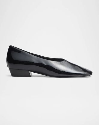 Rag & Bone 55mm Poppi Patent Leather Ballerina Flats