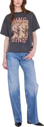 Anine Bing Dames, Tops, Zwart, Maat: XS Katoen