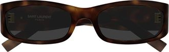 Saint Laurent Sunglasses Sl M152 003 Brown/Dark Grey Unisex
