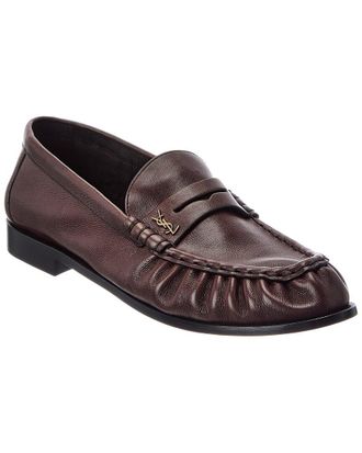 Saint Laurent Le Supple Leather Loafer