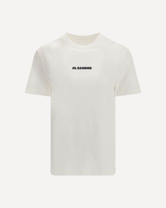 Jil Sander Short-sleeved T-shirt with printed logo Female M