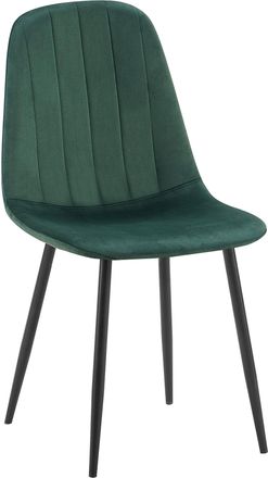 Clp Silla De Comedor Baxter En Terciopelo Verde