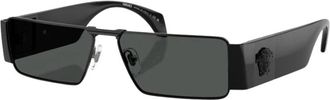 Versace Ve 2286 Zonnebrillen - Heren - Zonnebrillen - Zwart - 57 MM - Accessoires