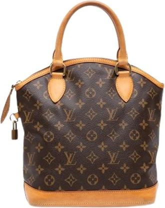 Louis Vuitton Pre-owned Lockit - Dames - Vintage Handtas - Bruin - ONE Size - Leer - Vintage
