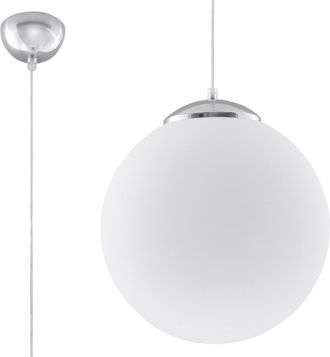 OEM L&aacute;mpara Colgante Calix 1 E27 Blanca Lumilo 02.225.65