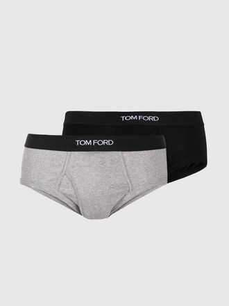 Tom Ford Two-Pack Stretch-Cotton Briefs with Logo Waistband