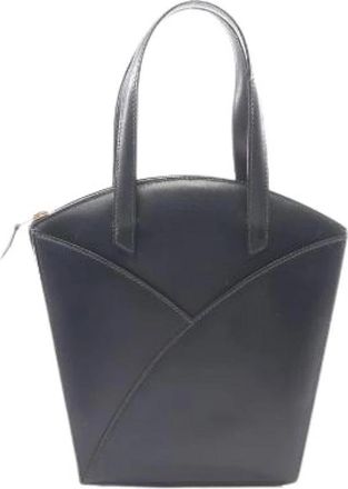 Herm&egrave;s Pre-owned Cocris Box Calf Handbag - Dames - Vintage Handtas - Blauw - ONE Size - Leer - Vintage