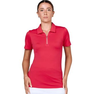 Sofibella Golf Colors Womens Short Sleeve Golf Polo in Roulette at Nordstrom, Size Small