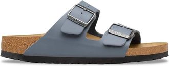Birkenstock Womens Arizona Birko-Flor Sandal In Basalt Gray