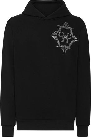 Philipp Plein Heren, Sweatshirts & Hoodies, Zwart, Maat: 2XL Katoen