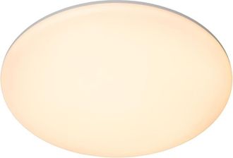 Lucide L&aacute;mpara de techo de pl&aacute;stico con 1 led integrado, &oacute;palo