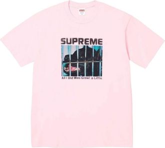 SUPREME FW26 Growl T-Shirt Light Pink FW26T5-LPNK
