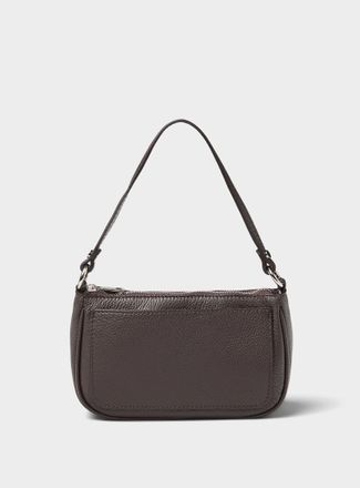 Simons Womens Pebbled leather crossbody bag Exclusive collection from Italy