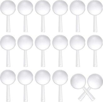 No Brand Juego De 30 Lupas Infantiles - Transparentes, Compactas Y Port&aacute;tiles Para La Naturaleza, La Lectura Y Como Regalo