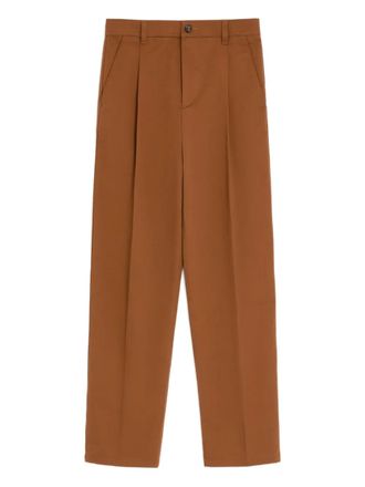 Valentino Garavani cotton trousers - Brown