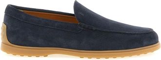 Tod's Pantofola Gomma 78L - Heren - Loafers - Blauw - 43 1/2 EU - Schoenen