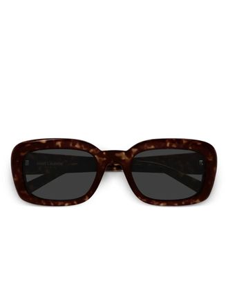 Saint Laurent Eyewear M130 zonnebril - Bruin
