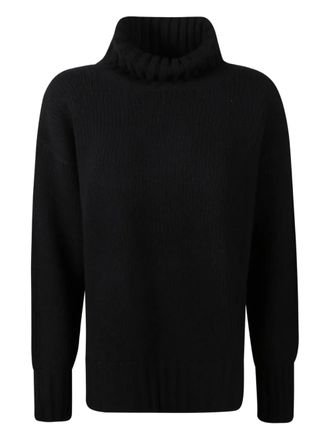 Jucca roll-neck sweater - Black