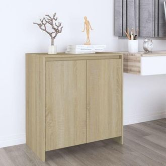 vidaXL Credenza Rovere Sonoma 70x41x75 cm in Legno Multistrato - Vidaxl