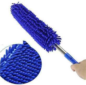 OEM Pluie Poudre - Microfibre - 29 Cm - Pour Nettoyage Sols Durs Plinthes - 1 Piece