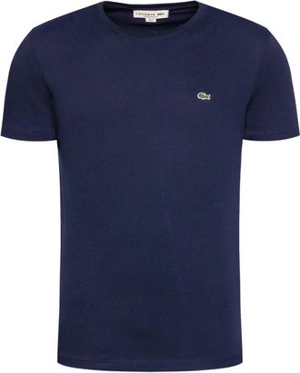 Lacoste T-Shirts - Heren - T-shirts - Blauw - XS - Tops