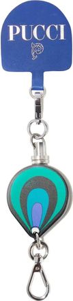 Pucci Portachiavi con pendente - Blu