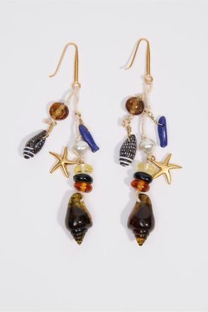 Bimba & Lola Amber Starfish And Seashell Earrings at Nordstrom