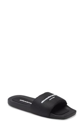 Alexander Wang Pool Slide in Black at Nordstrom, Size 10Us