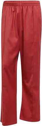 adidas Broeken, Heren, Rood, S, Polyester, Wijde Track Pants Scarlet