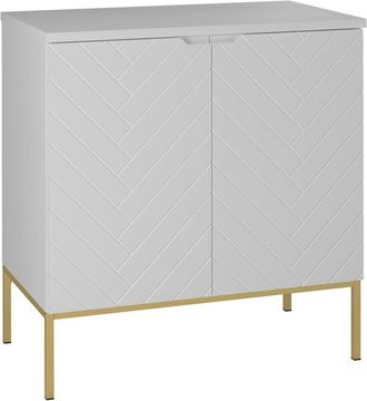 Petits Meubles Mueble bajo lavabo 80cm encimera paneles de melamina y mdf blanco