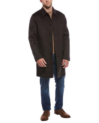 Theory Wool & Cashmere-Blend Car Coat