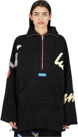 Rave Review Sweatshirts & Hoodies - Dames - Sweatshirts - Zwart - L - Katoen - Hoodies & sweatvesten