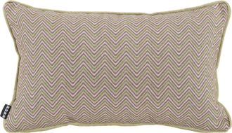 H.O.C.K. Dekokissen »Harry Leola« im Zick-Zack-Design, Kissenhülle mit Füllung, 1 Stück